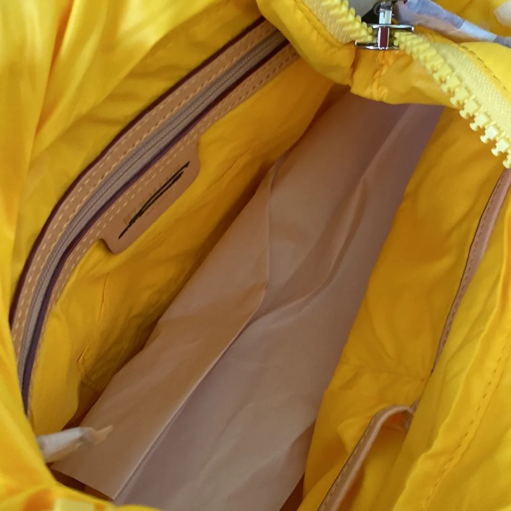MZ WALLACE METRO TOTE DELUXE - XS. Sunflower - Picture 6 of 8